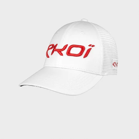 00956þCASQUETTE EKOI MESH Blanc