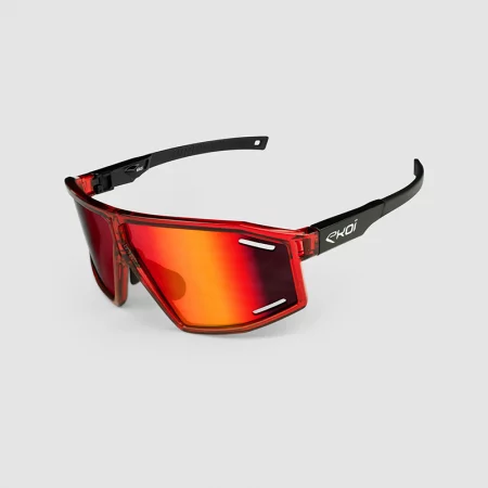 00975þLUNETTES EKOI PERF TEAM STAR - Translucide rouge