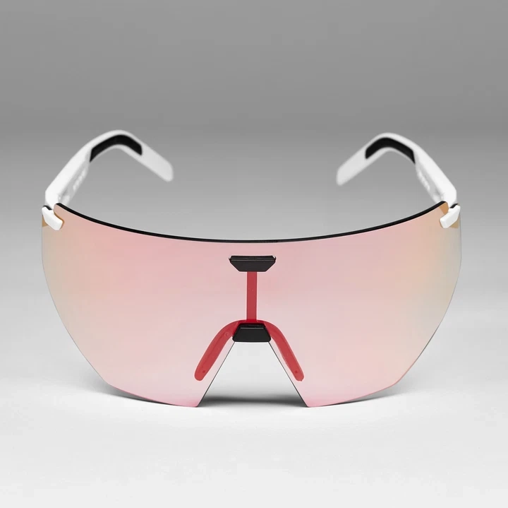 LUNETTES EKOI RACING AEROLITE Blanc Silver PH Light Red Cat1-3 – Image 2