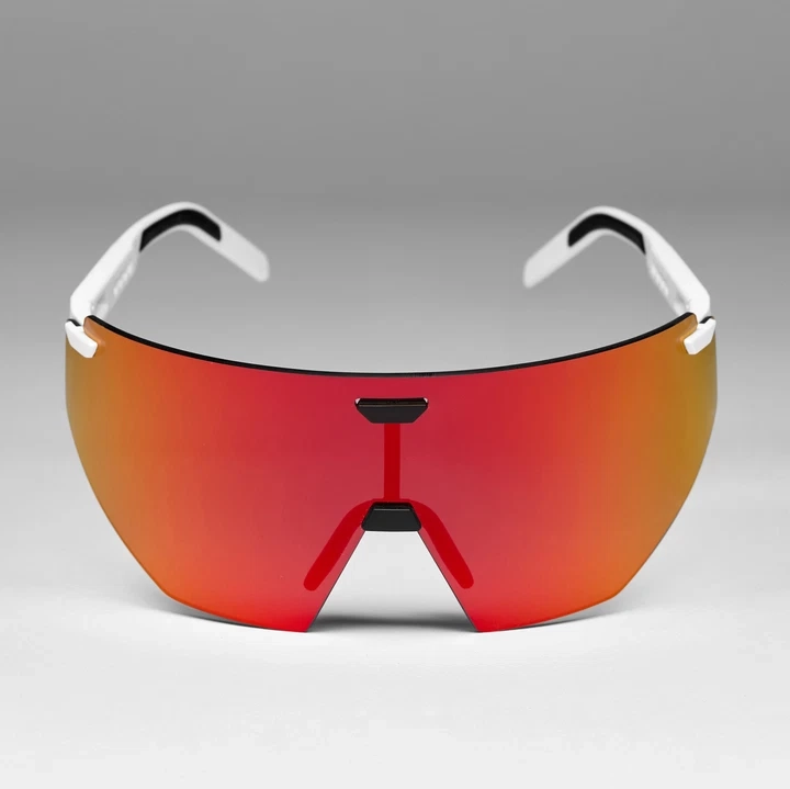 LUNETTES EKOI RACING AEROLITE Blanc Noir REVO Cat3 – Image 2