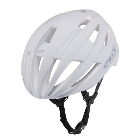 01788þCASQUE EKOI PERF GARA BLANC - Logo Silver