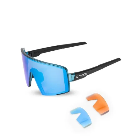 01793þLunettes EKOI Perf MAGNETIC Translucide Bleu Revo Bleu
