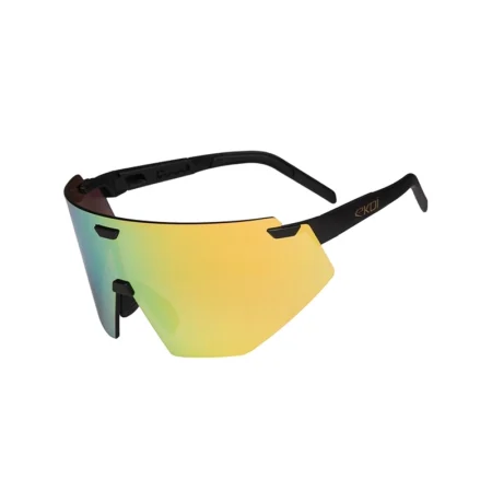 01882þLUNETTES EKOI RACING AEROLITE Noir Gold REVO Cat3