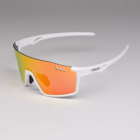 02072þLunettes EKOI VISION Blanc Revo Rouge Cat3