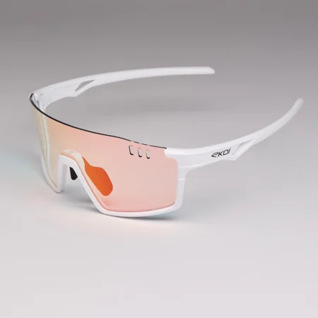 02075þLunettes EKOI VISION Blanc Ph Rouge Cat1-3