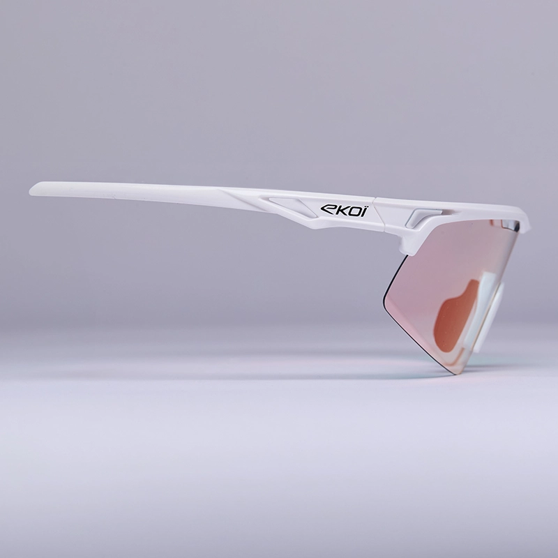 LUNETTES EKOI STRADA HF Blanc Photochromic rouge Cat1-3 – Image 3