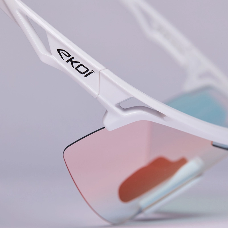 LUNETTES EKOI STRADA HF Blanc Photochromic rouge Cat1-3 – Image 4