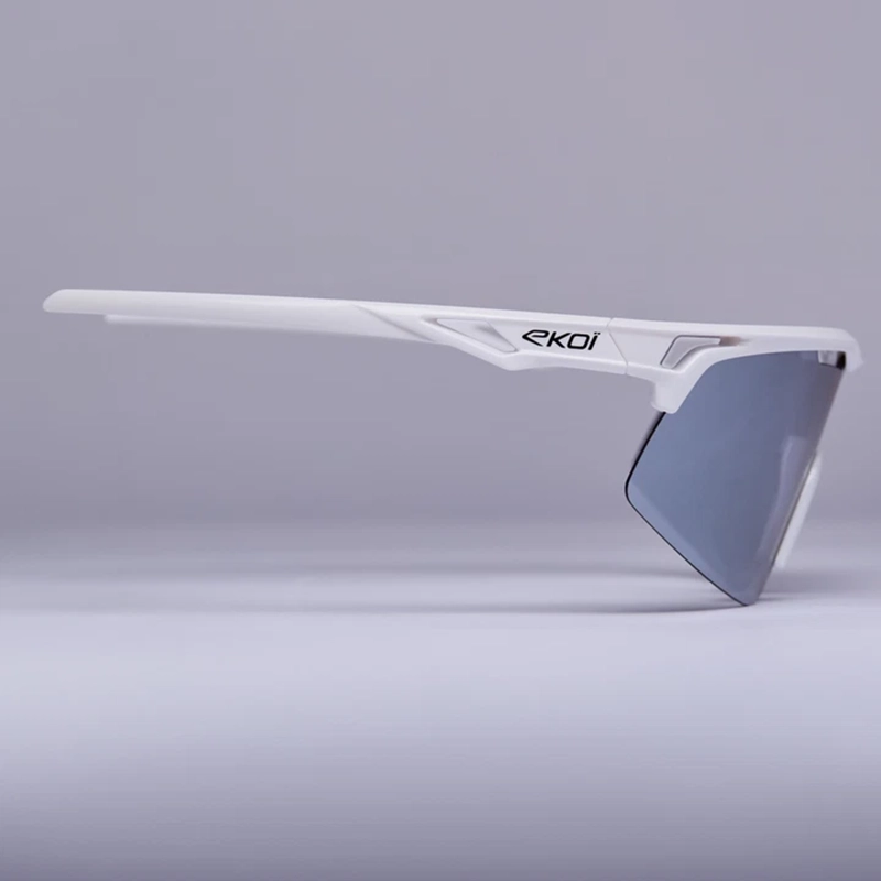 LUNETTES EKOI STRADA HF Blanc Mirror Cat3 – Image 3