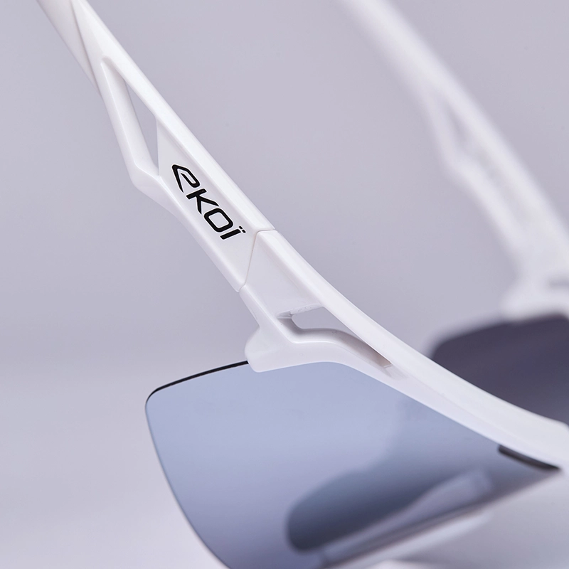 LUNETTES EKOI STRADA HF Blanc Mirror Cat3 – Image 4