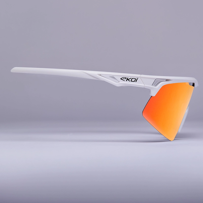 LUNETTES EKOI STRADA HF Blanc Revo rouge Cat3 – Image 3