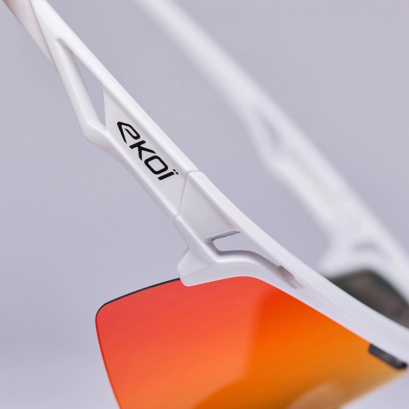 LUNETTES EKOI STRADA HF Blanc Revo rouge Cat3 – Image 4